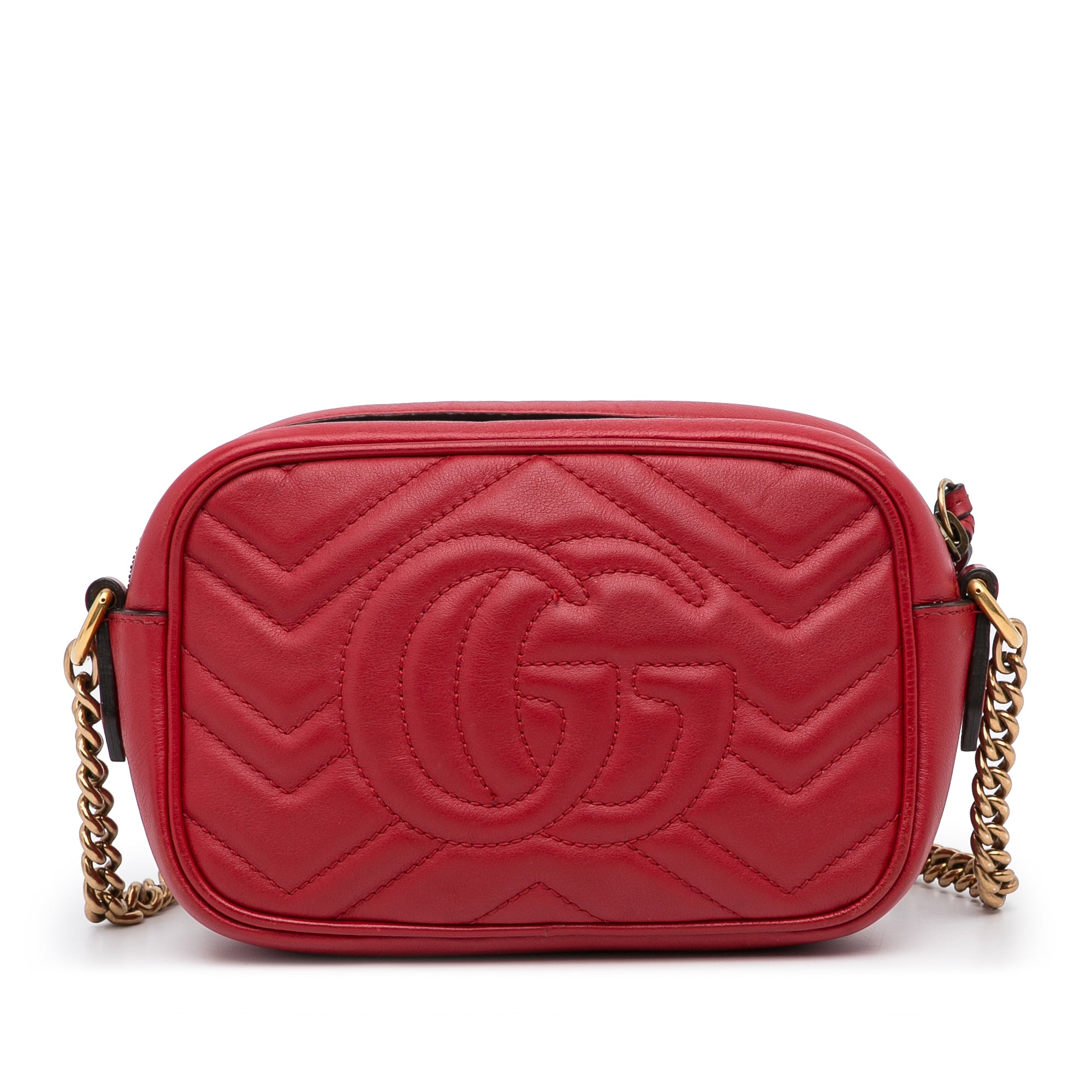 Gucci Padlock GG Supreme Red Apple Canvas Small Shoulder Ladies Handbag -  Walmart.com